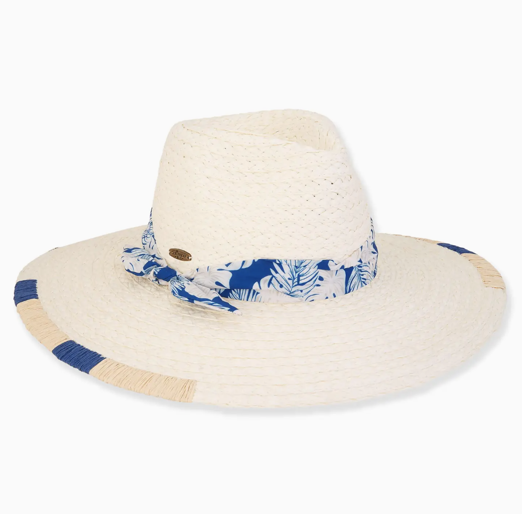 PRE-ORDER BY 7/6/26: Tropical Pinched Floppy Hat