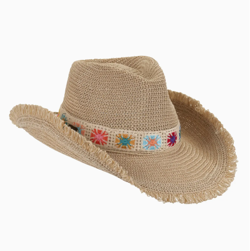 PRE-ORDER BY 7/6/26: Western Flowers Cowgirl Hat