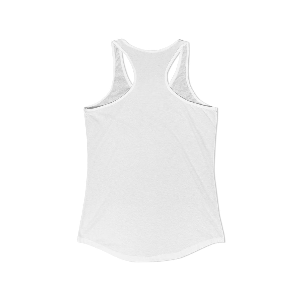 Sweet. Snuggly. Feral. | Racerback Tank | White
