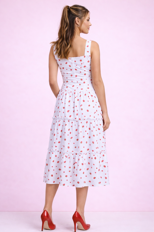 Emory Park Poplin Midi A-Line Dress