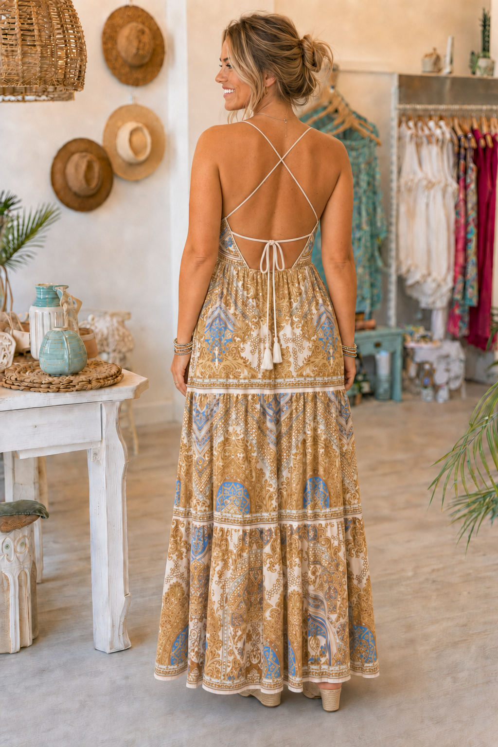 PRE-ORDER BY 8/10/26: The Ibis Floral Print Maxi Dress