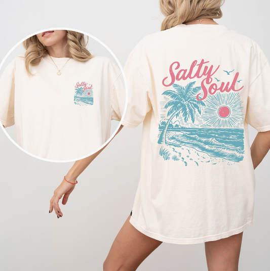 PRE-ORDER BY 7/6/26: Salty Soul Graphic Tee