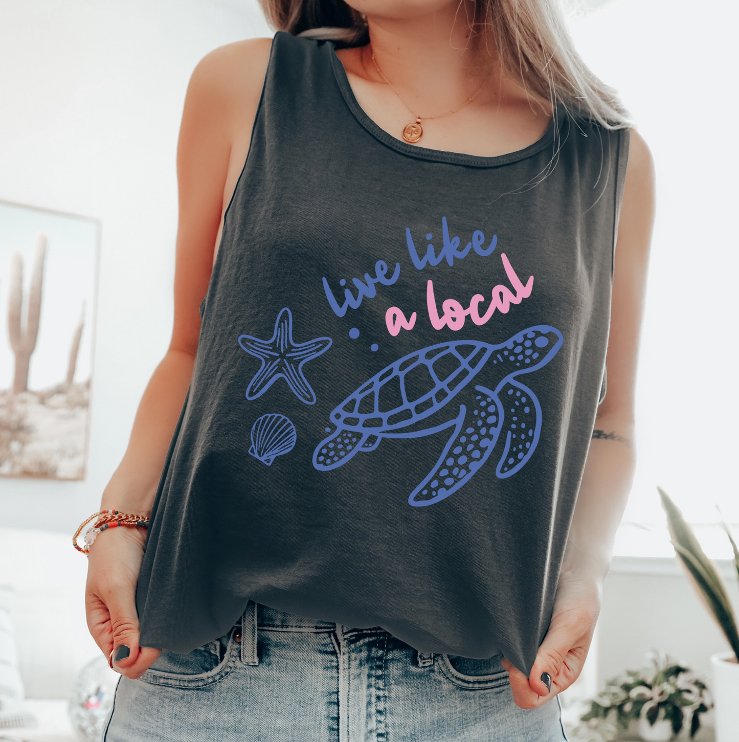 PRE-ORDER BY 7/6/26: Live Like a Local Tank Top