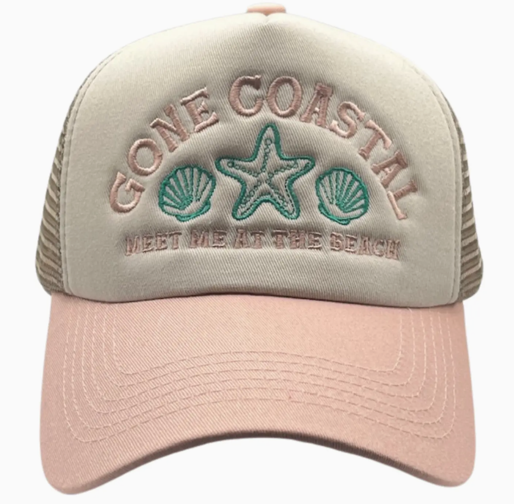 PRE-ORDER BY 7/6/26: Gone Coastal Trucker Hat