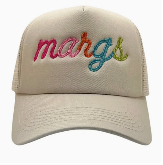 PRE-ORDER BY 7/6/26: Margs Chainstitch Trucker Hat