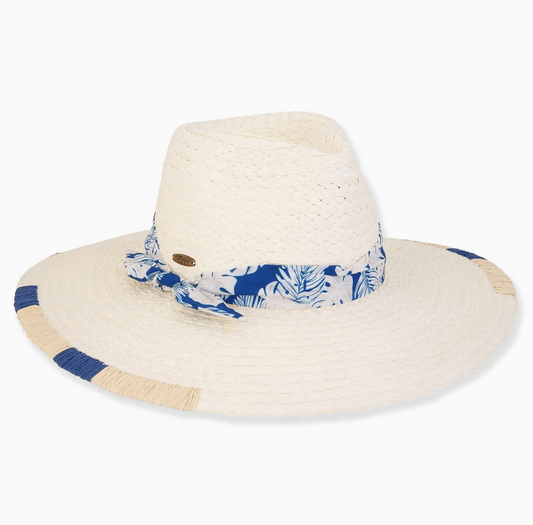 PRE-ORDER BY 7/6/26: Tropical Pinched Floppy Hat