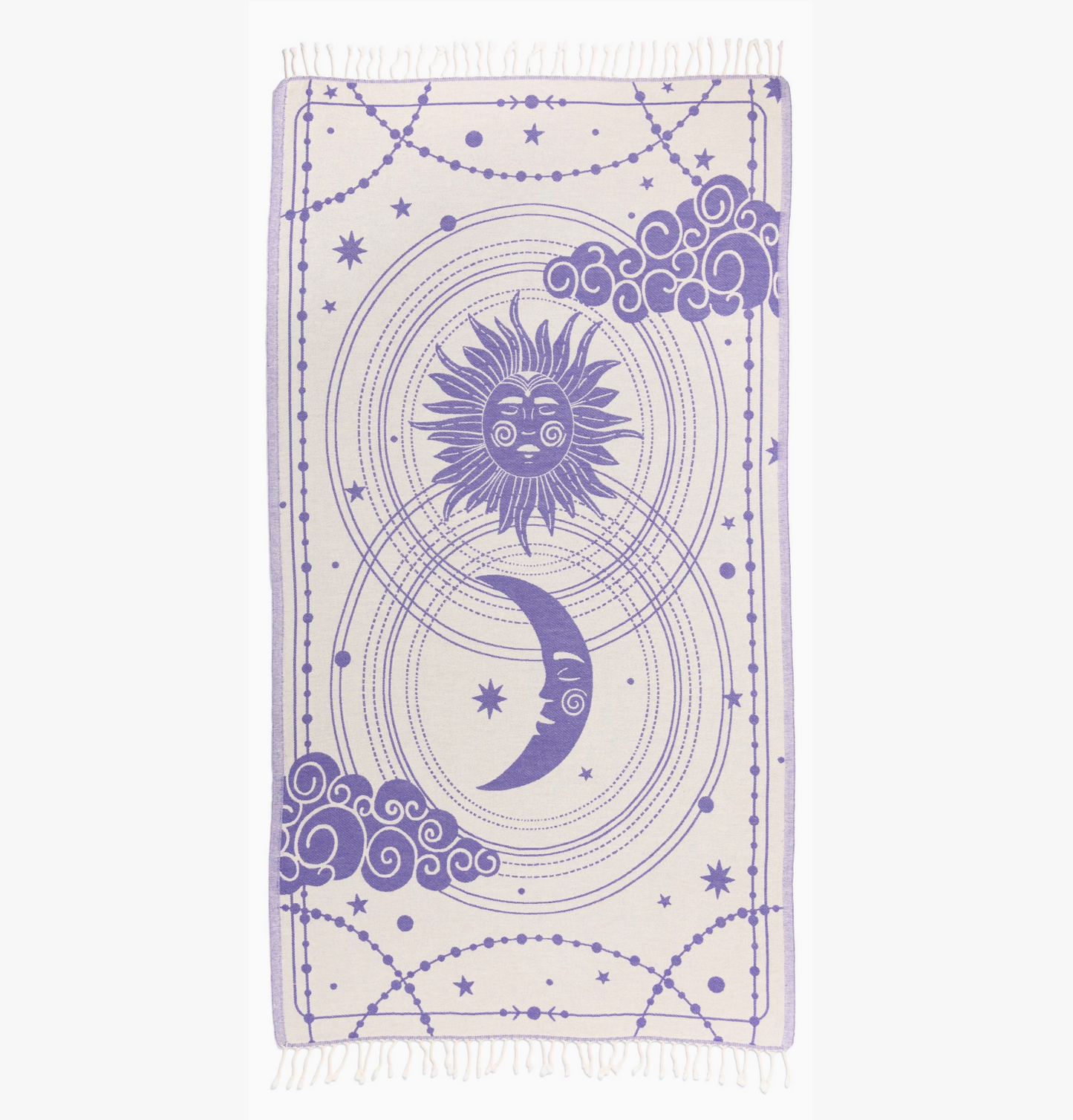 PRE-ORDER BY 7/6/26: Celestial Organic Turkish Towel in Purple