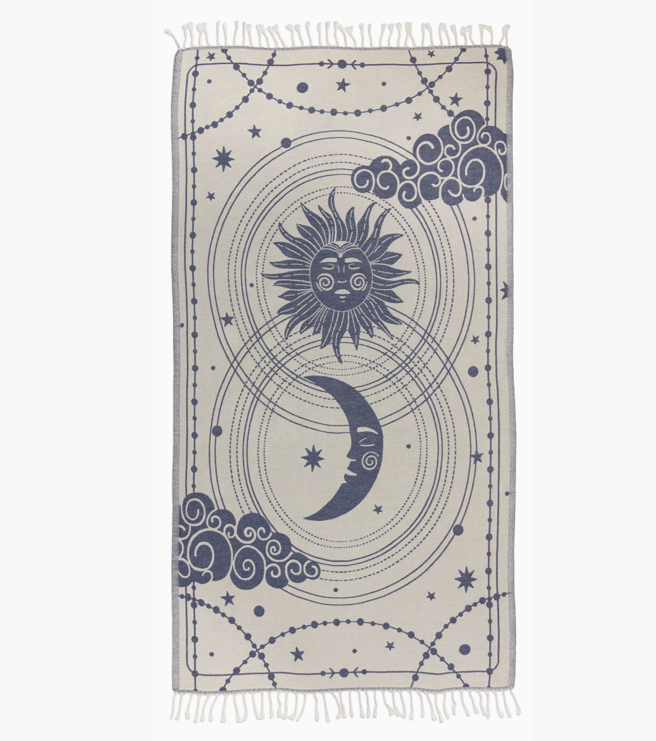 PRE-ORDER BY 7/6/26: Celestial Organic Turkish Towel in Navy