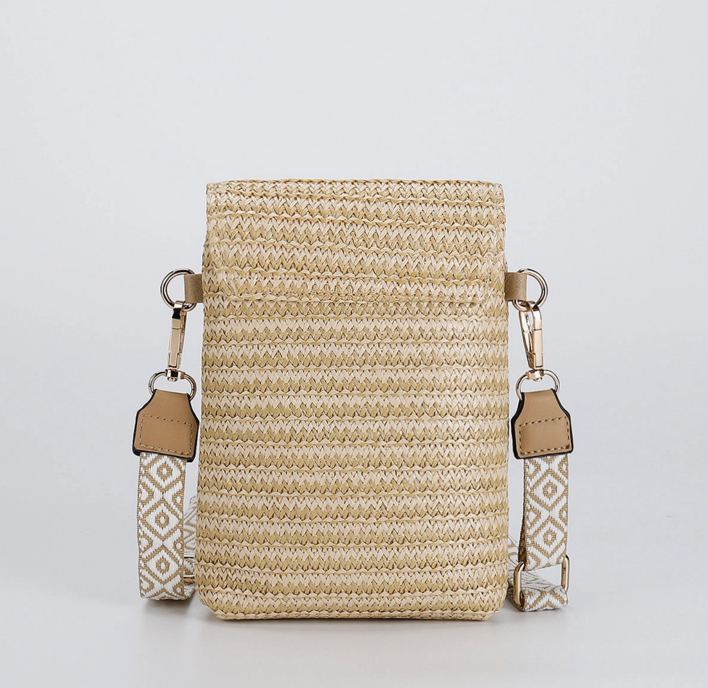PRE-ORDER BY 8/10/26: Fish Boho Beaded Crossbody Mini Shoulder Phone Bag
