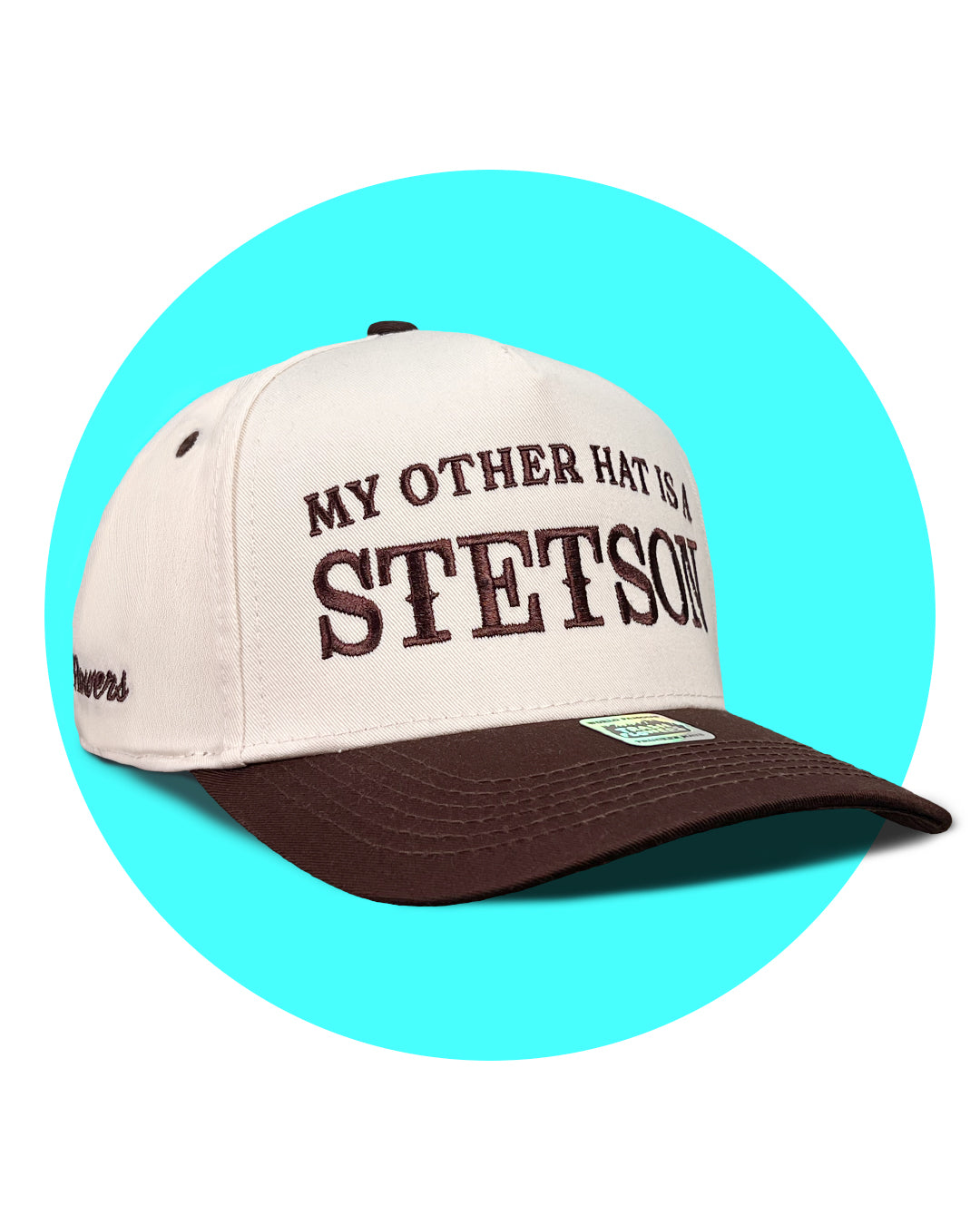 My Other Hat is a Stetson Embroidered Snapback Trucker Hat